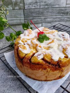 Foto resep Cinnamon Roll with Cream Cheese