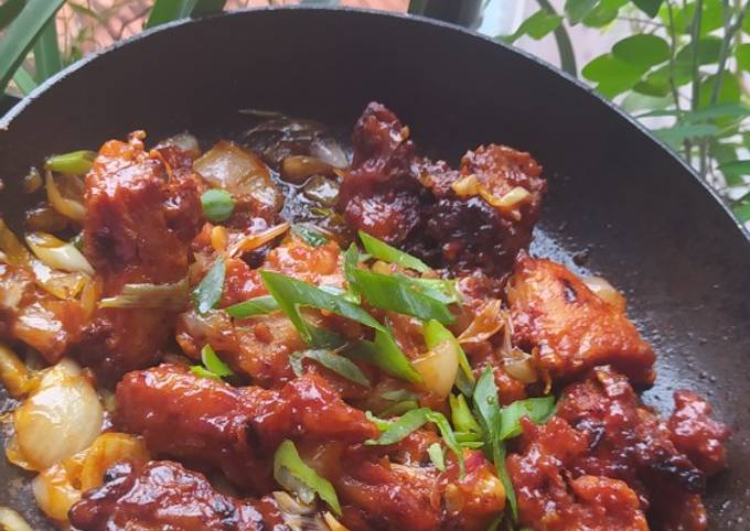 Cara Gampang Membuat Ayam tepung asem manis Anti Gagal