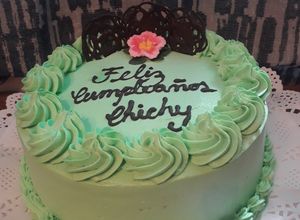 Una foto de Torta de menta