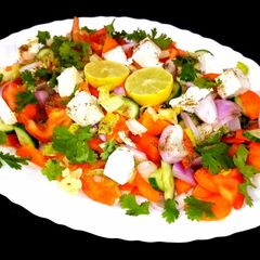 A picture of Cheese salad.