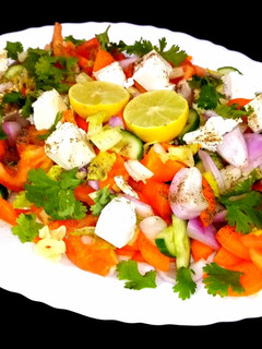 A picture of Cheese salad.
