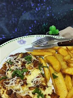 Φωτογραφία της συνταγής Ομελέτα Μυτιληνιά στο τσακ μπαμ ~ Με ό,τι έχει το ντουλάπι!Από Ασημένια Μήλιου