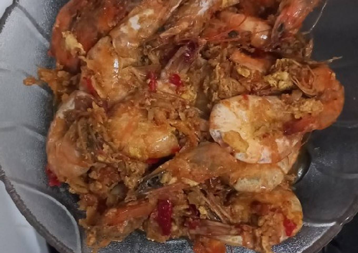 Sambal Udang (Tumis Udang Pedas Manis)