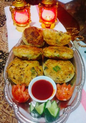 A picture of CHEESE_Potato_mince CUTLETS.