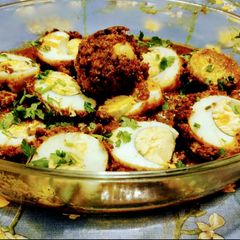 A picture of Nargisi kofta.