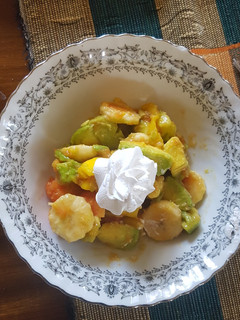 A picture of Fruit salad.