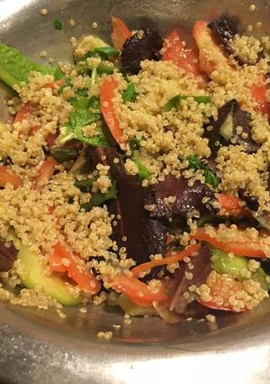 Una foto de Ensalada de Quinoa