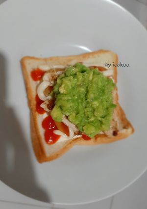 Foto resep Avocado Chicken Sandwich