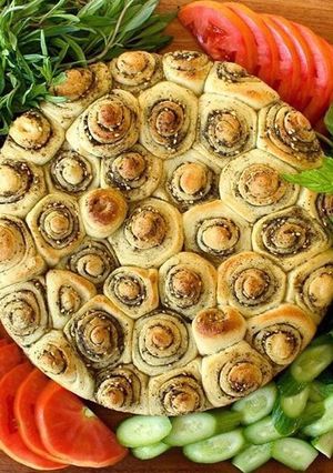 صورة لوصفة لفائف الزعتر
