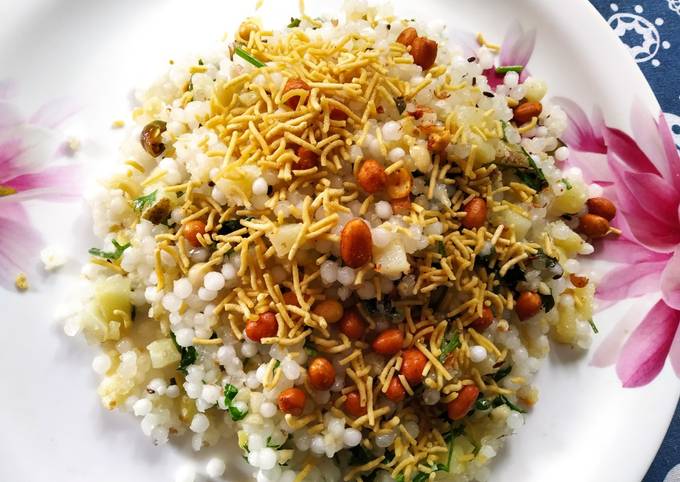 Easiest Way to Make Homemade Sabudana pulao with peanut