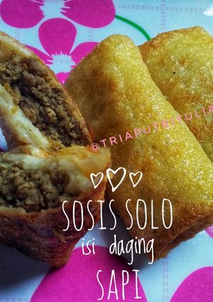 Foto resep Sosis solo isi daging sapi