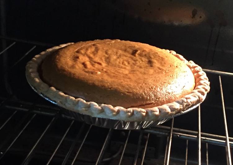 Simple Way to Make Award-winning Nanan’s Pumpkin Pie