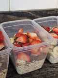 Overnight oats (Avena trasnochada)