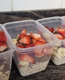Overnight oats (Avena trasnochada)
