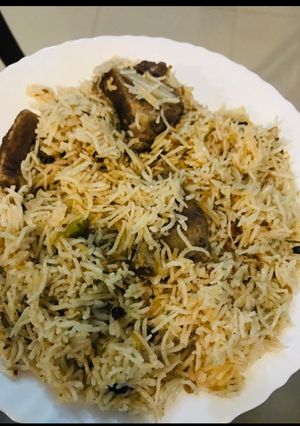 A picture of Beef Yakhni Pulao.