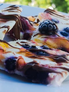 Foto de Frozen yogurt bark