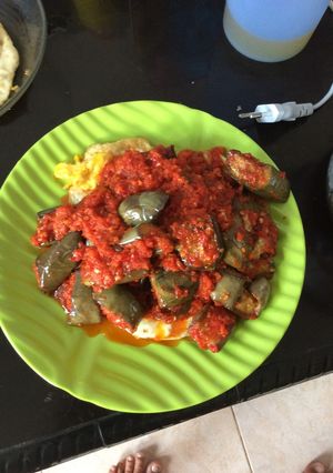 Foto resep Sambal terong telur mata sapi
