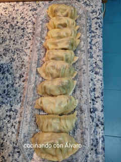 Una foto de Gyozas de Carne