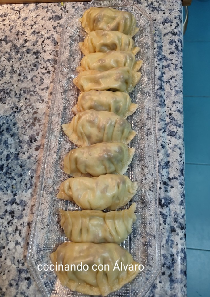 Una foto de Gyozas de Carne