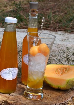 Une photo de Sirop de melon