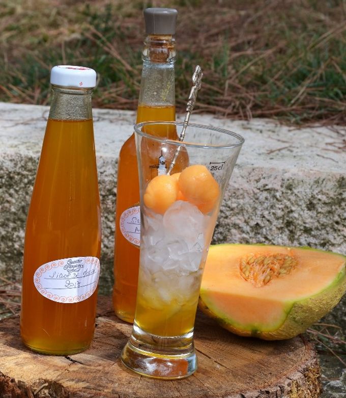 Une photo de Sirop de melon