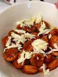 Chorizos en salsa dulce
