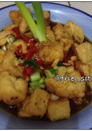 Foto resep Tahu siram lada hitam