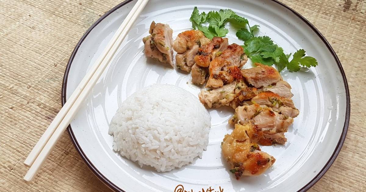 Resep Cilantro Lime Chicken Ayam Panggang Daun Ketumbar Pakai Teflon Oleh Tituk Sk Cookpad