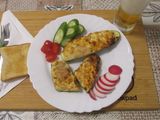 Túróval 🧀 töltött cukkini 🥒