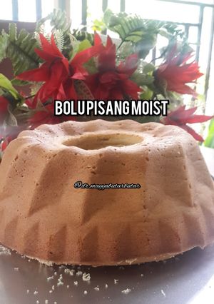 Foto resep Bolu pisang moist