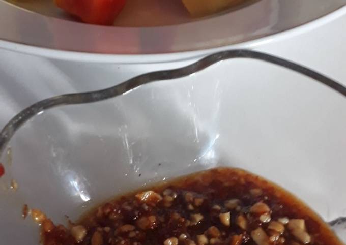 Resep Bumbu rujak manis (rujak buah), Sempurna