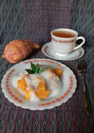 Foto resep Snowy sweet potatoes(ubi bersalju)