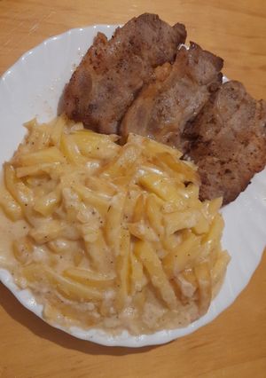 Una foto de Patatas mayordomo
