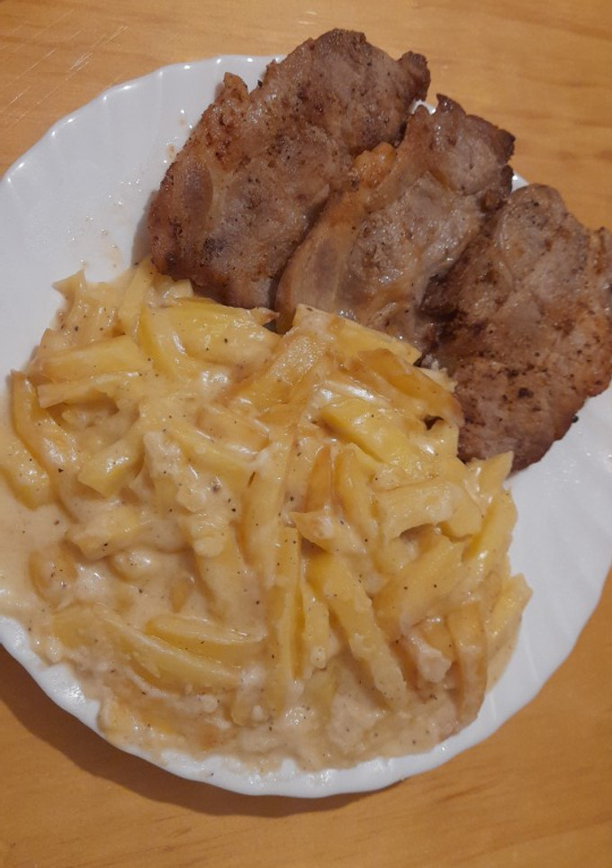 Una foto de Patatas mayordomo