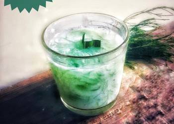 Resep Unik Es Buko Pandan ala Violet Azalea Enak Bergizi