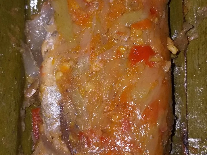 Langkah Gampang Membikin Resep  Pepes Ikan Mangga Muda yang Bisa Manjain Lidah, Menggugah Selera