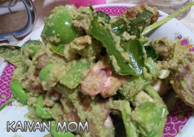 Resep Ayam goreng petai sambal ijo oleh Kaivan Mom - Cookpad