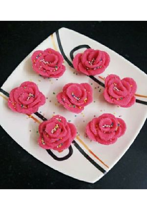A picture of Coconut Rose Sweet.