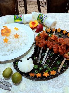 عکسی از دستور کباب حسینی