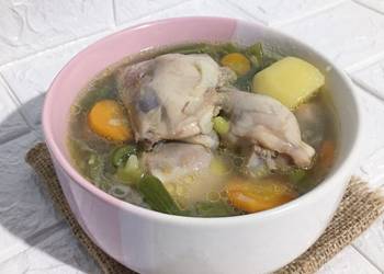 Cara Memasak Cepat Sop Ayam Lezat Mantap