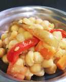 Guiso veagano de garbanzos con curry todo congelado