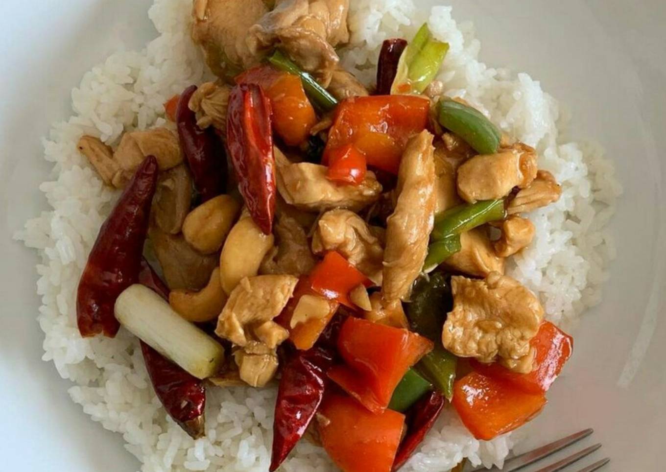 POLLO KUNG PAO💕