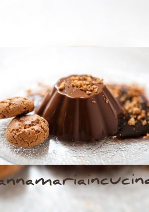 Foto di Budino di cioccolato ed amaretti
