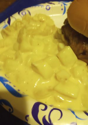 A picture of Creamy Potato Alfredo.