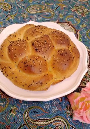 عکسی از دستور نون شیرمال😋