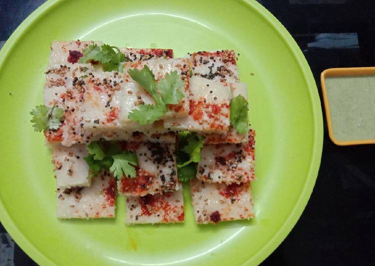 Recipe of Ultimate White Dhokla