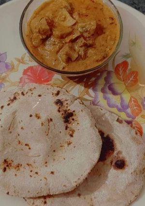 A picture of Aloo soya ki sabzi.