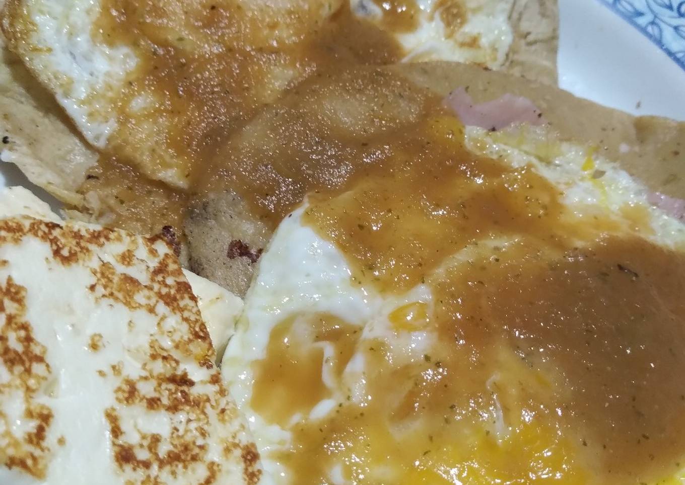 Huevito estrellado delicioso 😋