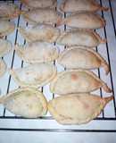 Tapas de empanada casera para horno
