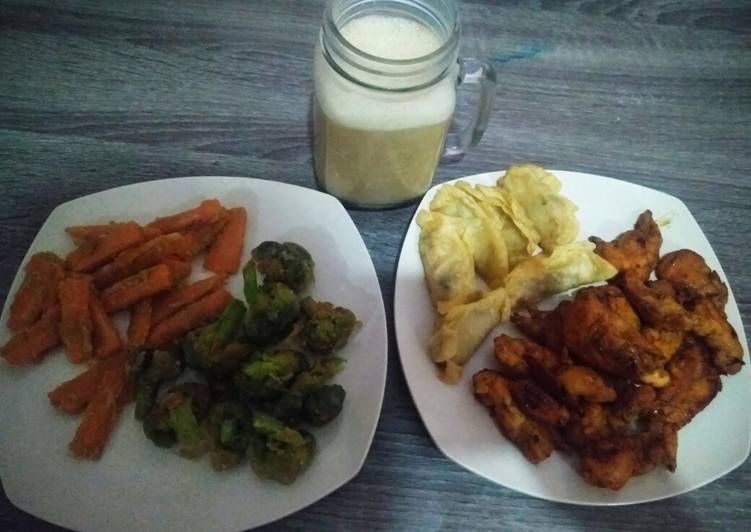 Resep Grill chicken with vegetable Anti Gagal